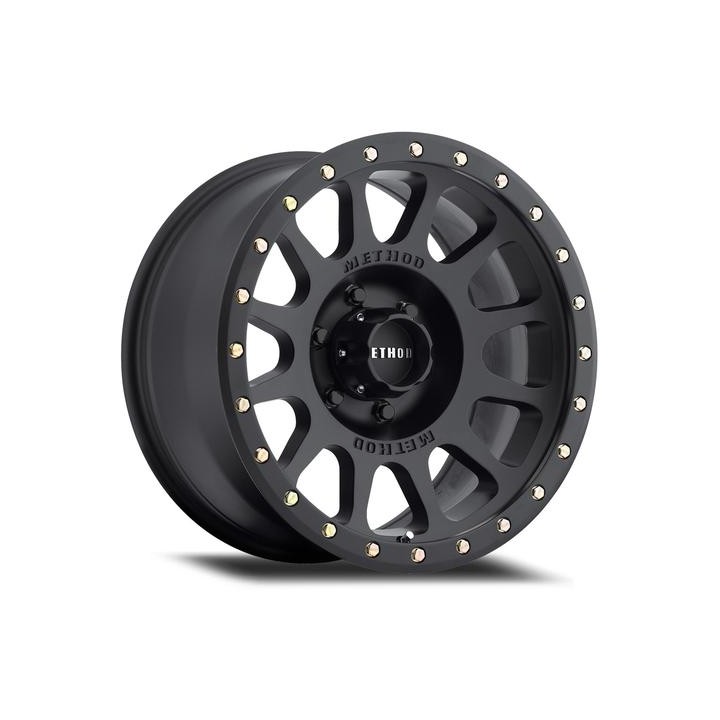 Felga aluminiowa 8.5x17" 5x127 ET 0 NV 305 Matte Black Method - Jeep Grand Cherokee WK WH