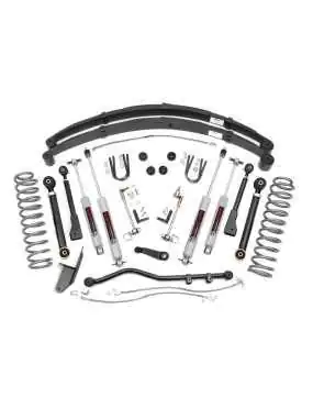 4,5" Rough Country Lift Kit X-series zawieszenie - Jeep Cherokee XJ