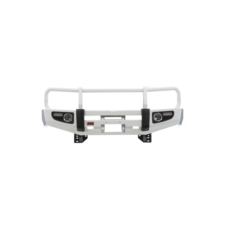 Zderzak stalowy Deluxe pod wyciągarke z orurowaniem ARB - Nissan Patrol Y61 97-04