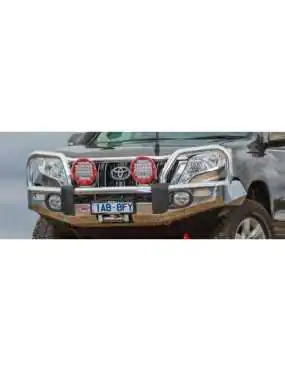 Chrome bumper for winch...