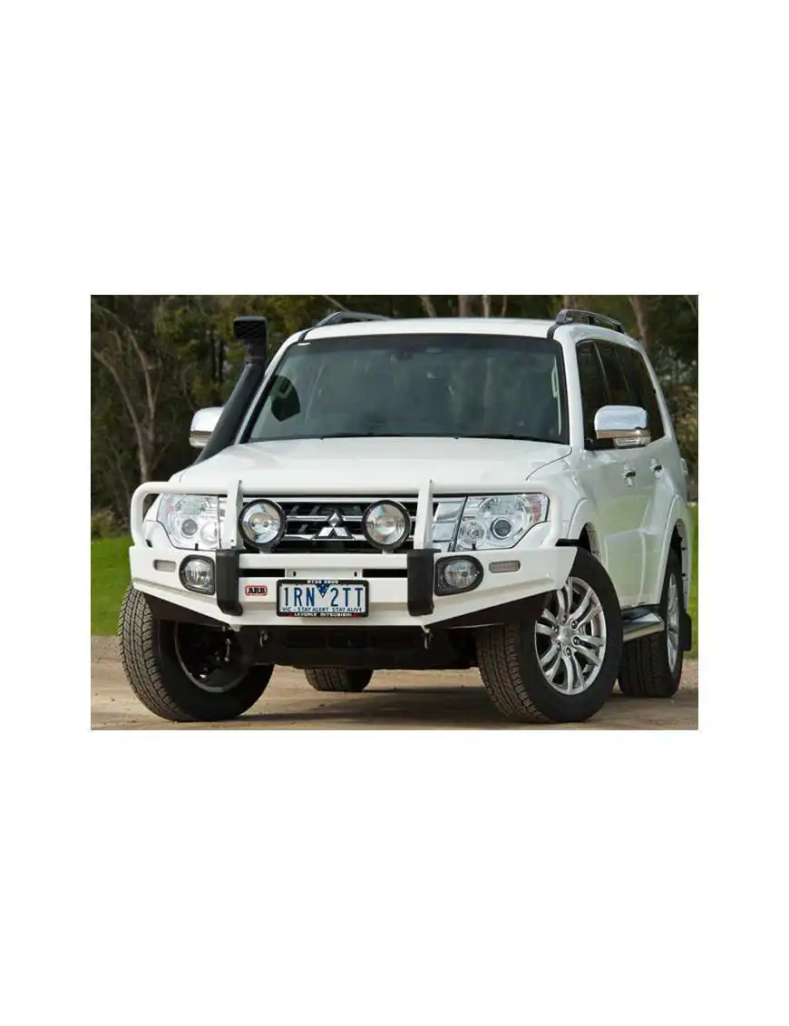 Steel Deluxe Bumper with ARB Tubing for Winch - Mitsubishi Pajero NX 14-on