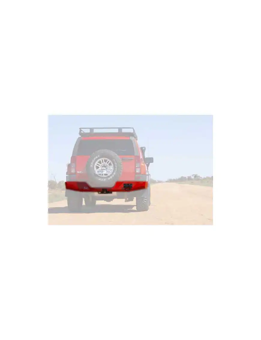 Rear Steel Bumper - Hummer H3