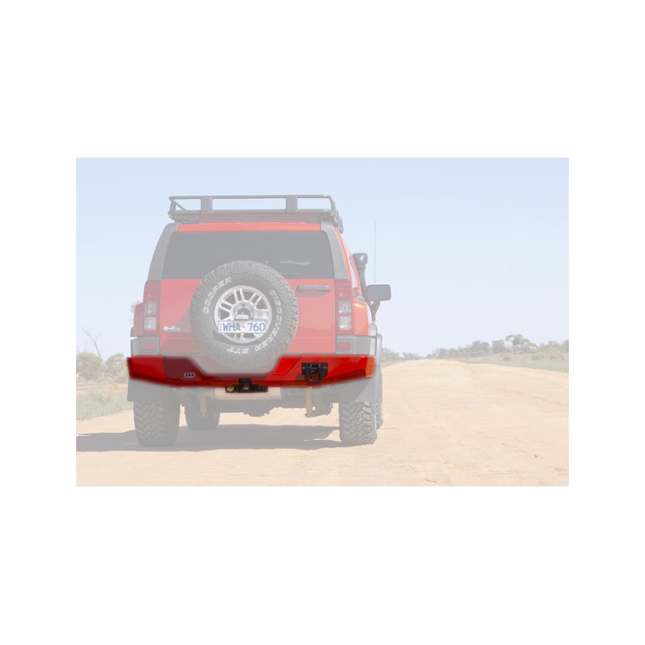 Tylny zderzak stalowy - Hummer H3