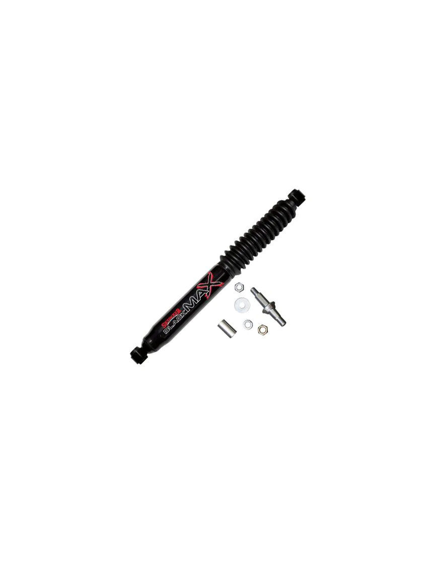 Steering Stabilizer, HD Black Max Skyjacker 8202 - Jeep Wrangler JK