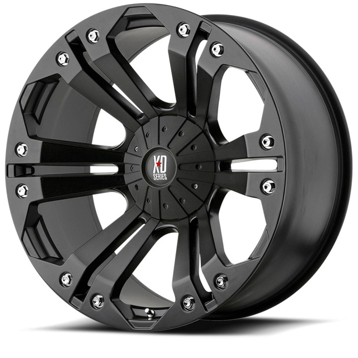 Felga Aluminiowa 9x18'' 6x135/6x139.7 ET35 XD 778 Monster Czarny Mat - Ford F150 Raptor 17-on
