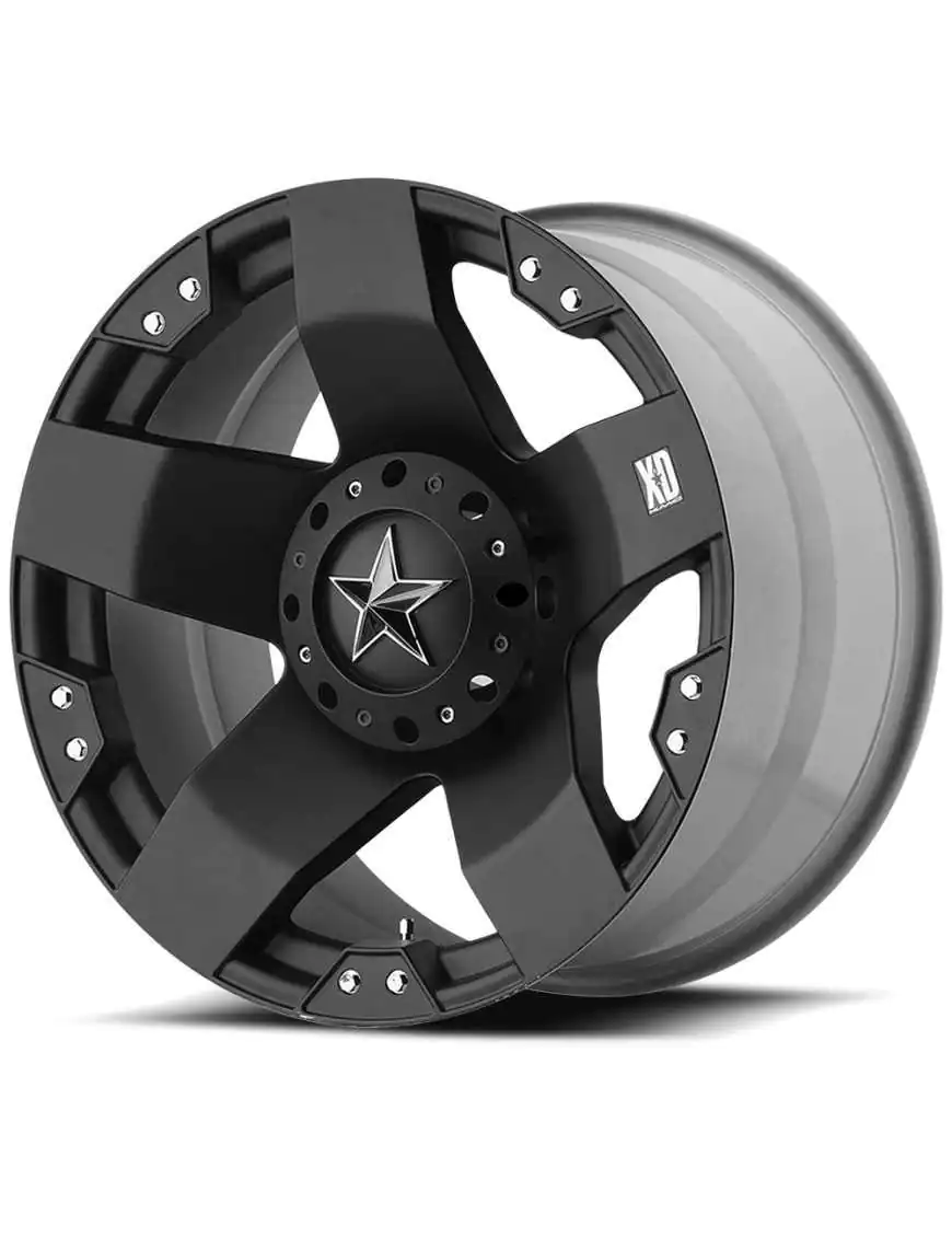 Felga Aluminiowa 8x17'' 5x114.3/5x120 ET10 XD 775 Rockstar Czarny - Volkswagen Amarok