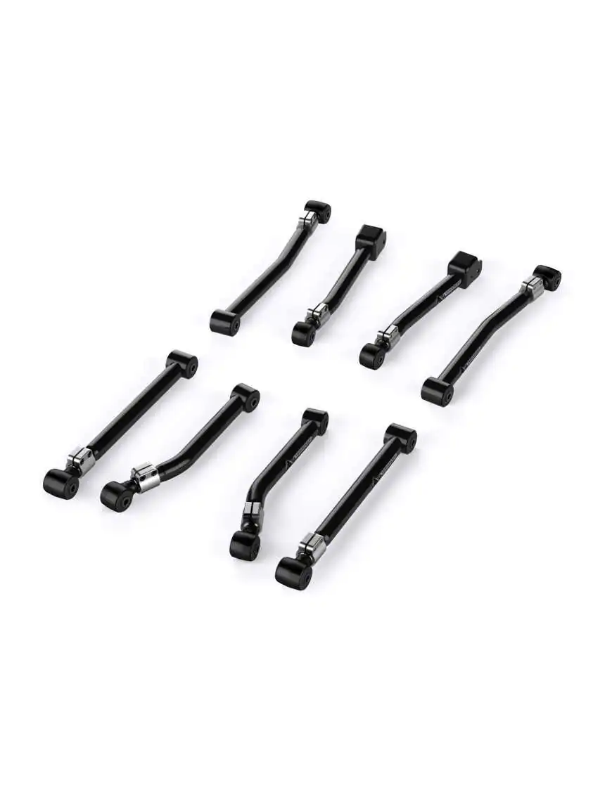 Zestaw 8 regulowanych wahaczy Alpine Flexarm Lift 2"-4" Teraflex Jeep Wrangler 2/4 Drzwi 07-18