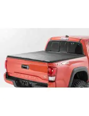 Sword Cargo Box Cover 5' Tri-Fold Rough Country Toyota Tacoma 16-18