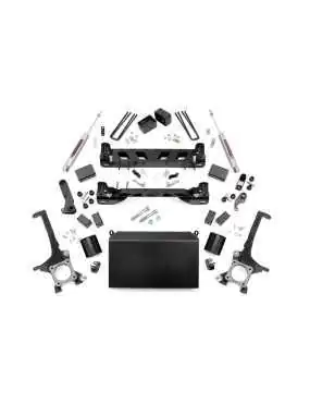 4.5" Rough Country Suspension Lift Kit - Toyota Tundra 07-15 4WD/2WD