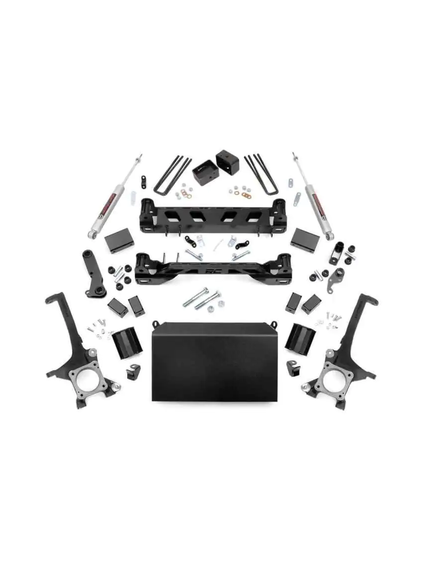 4,5" Rough Country Lift Kit Zawieszenia - Toyota Tundra 07-15 4WD/2WD