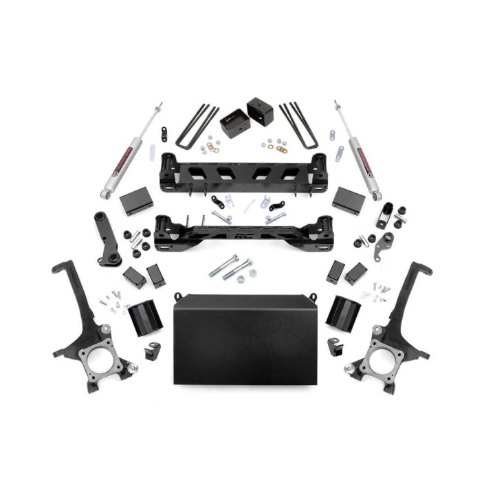 4,5" Rough Country Lift Kit Zawieszenia - Toyota Tundra 07-15 4WD/2WD