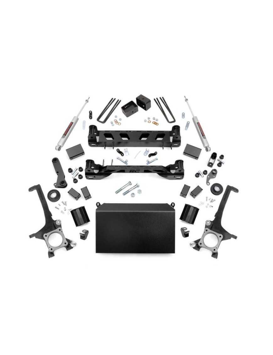 6" Rough Country Suspension Lift Kit - Toyota Tundra 4WD 16-18