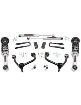 3" Rough Country Bolt-On Lift Kit - Ford F150 4WD 14-19