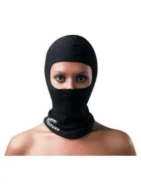 SILK BALACLAVA WITH LARGE HOLE