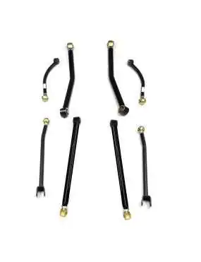 Complete set of 8 adjustable Long FlexArm Lift sway bars 2.5"-3" Teraflex Jeep Wrangler JK 2/4 Door