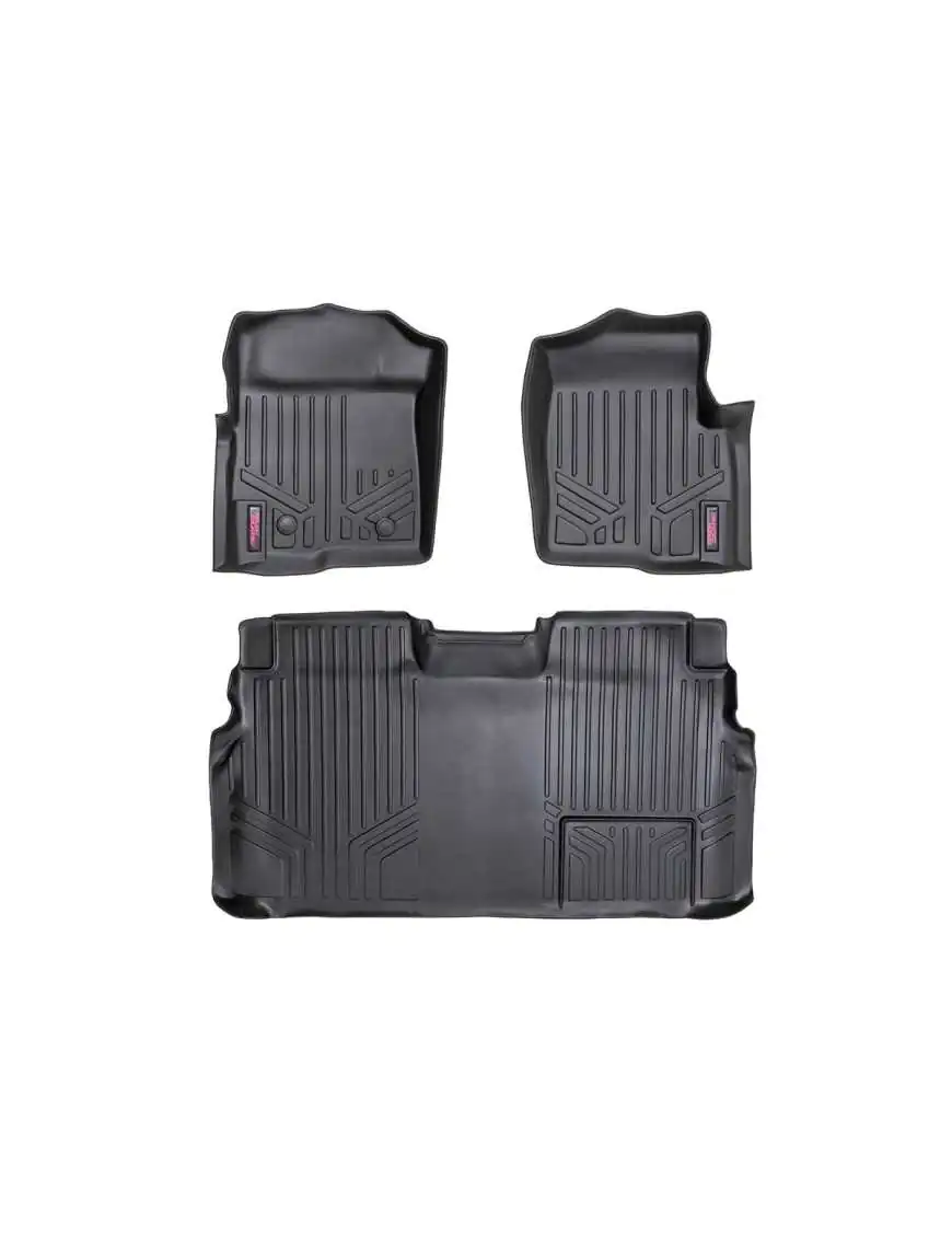 Rubber Floor Mats for Rough Country Ford F150 11-14