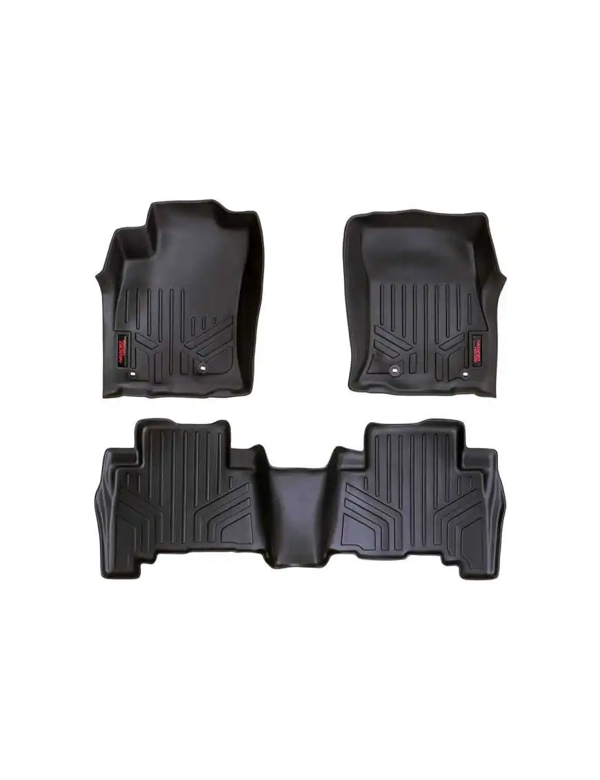 Rubber Floor Mats Rough Country Toyota 4Runner 13-15