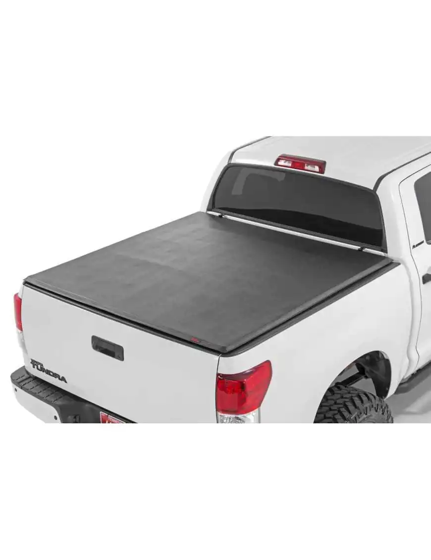 Sword Cargo Box Cover 5' 5" Tri-Fold Rough Country Toyota Tundra 07-13