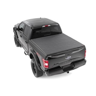 Miekka Pokrywa Skrzyni Ładunkowej 5' 5" Tri-Fold Rough Country Ford F150 15-18