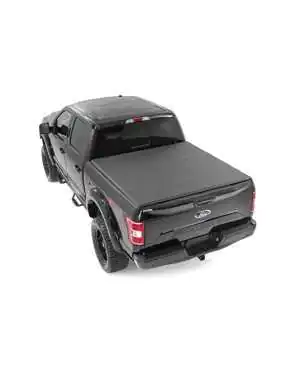 Miekka Pokrywa Skrzyni Ładunkowej 5' 5" Tri-Fold Rough Country Ford F150 15-18