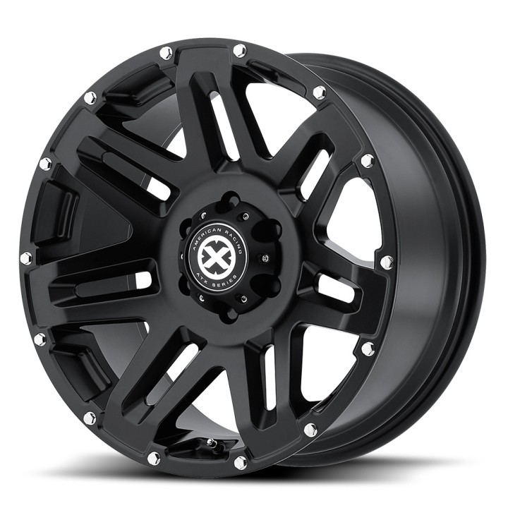 Felga aluminiowa 9x17" 6x139,70 ET18 ATX AX200 Yukon Czarny - Isuzu D-MAX II 12-18