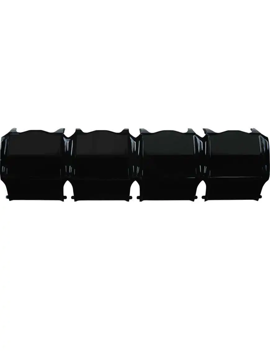 Black 10" Lamp Adapt Rigid Cover