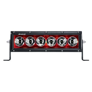 Lampa LED Radiance Plus 10" Czerwona Rigid