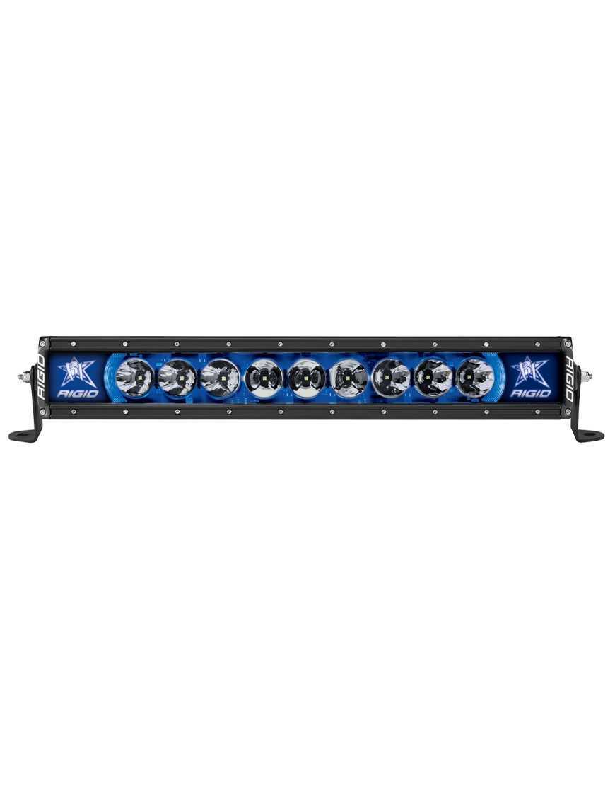 LED Radiance Plus 20" Blue Rigid Lamp