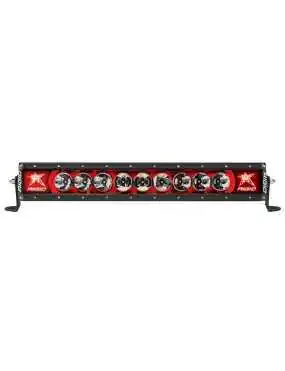 Lampa LED Radiance Plus 20" Czerwona Rigid