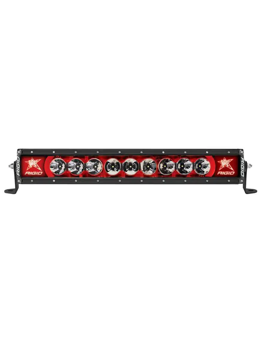 Lampa LED Radiance Plus 20" Czerwona Rigid