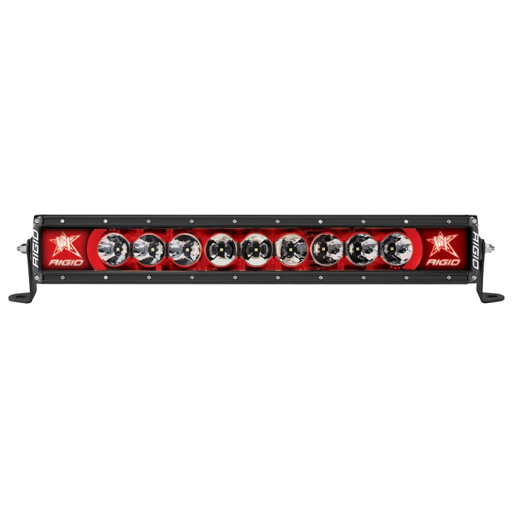 Lampa LED Radiance Plus 20" Czerwona Rigid