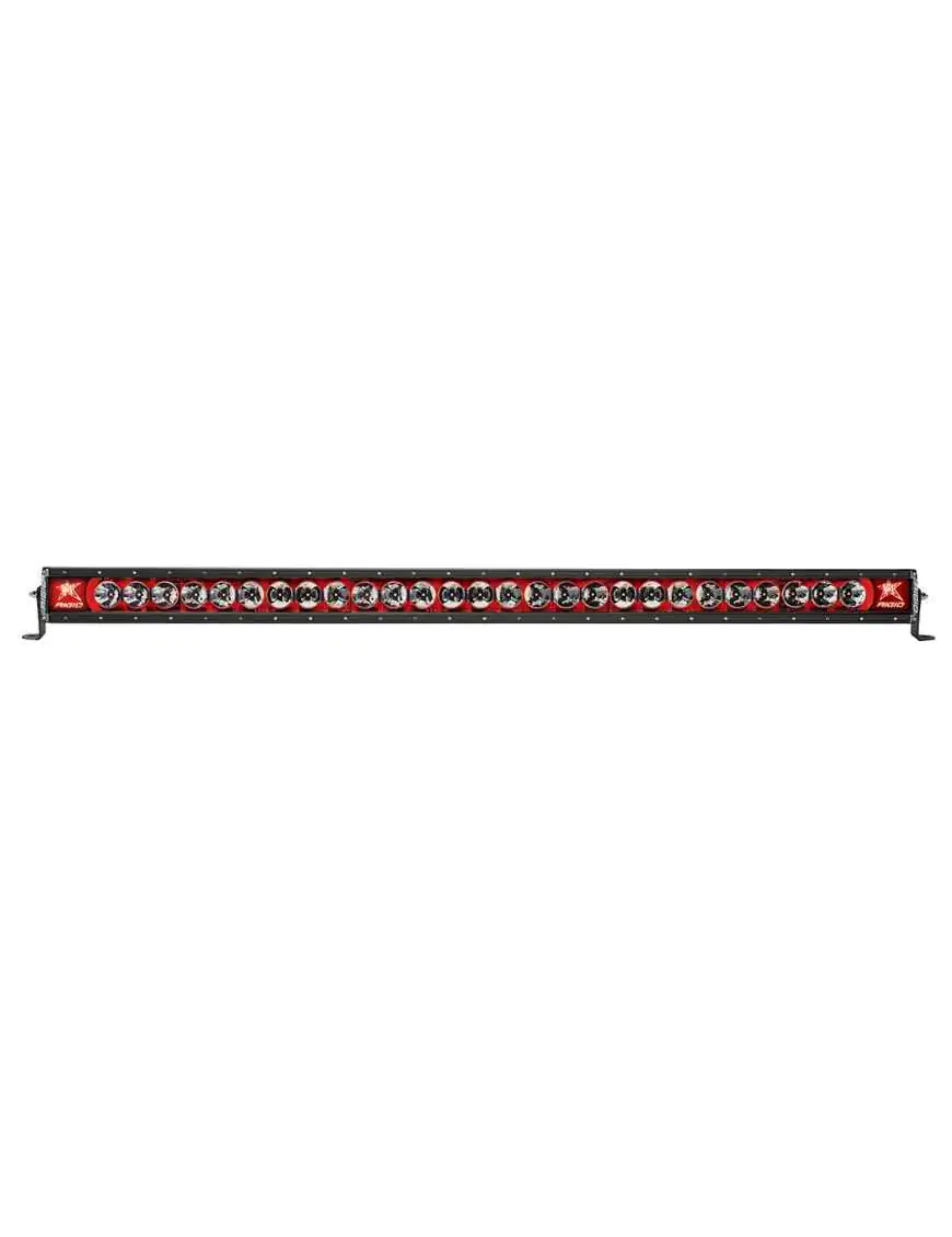 Lampa LED Radiance Plus 50" Czerwona Rigid