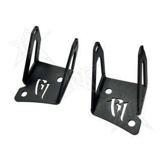 Zestaw do Montowania Lamp LED D-Series na Słupku A Rigid Jeep Wrangler JK 07-17