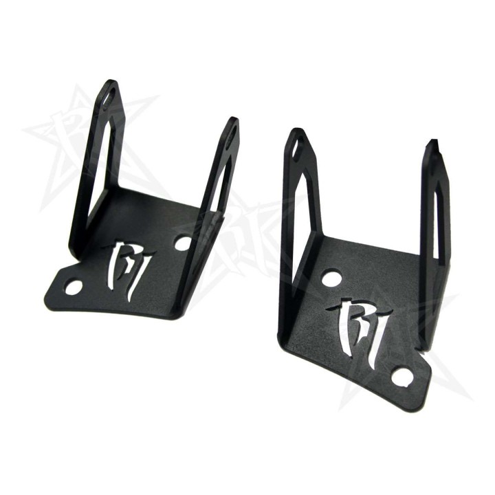 Zestaw do Montowania Lamp LED D-Series na Słupku A Rigid Jeep Wrangler JK 07-17
