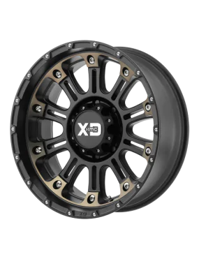 Felga Aluminiowa 9x20'' 8x165.10 ET18 XD 829 HOSS II Czarny/Brąz - Dodge RAM 2500 02-18