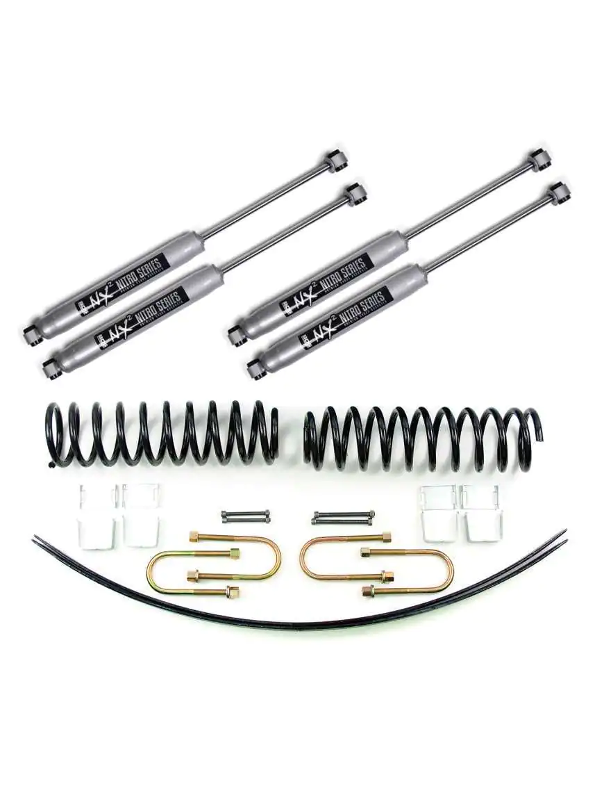 2" BDS Lift Kit Suspension - Jeep Cherokee XJ