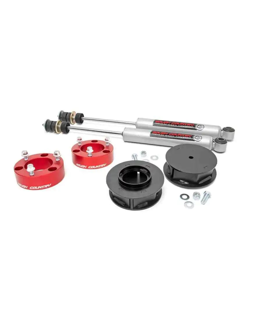 3" Rough Country Suspension Lift Kit - Toyota FJ Cruiser 07-14