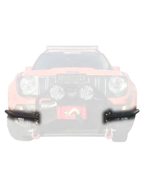 Front Bumper End Caps DAYSTAR - Jeep Renegade