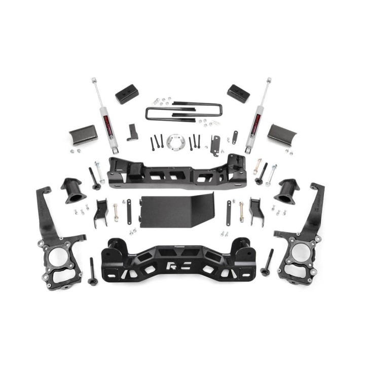 4" Rough Country Lift Kit - Ford F150 4WD 09-10
