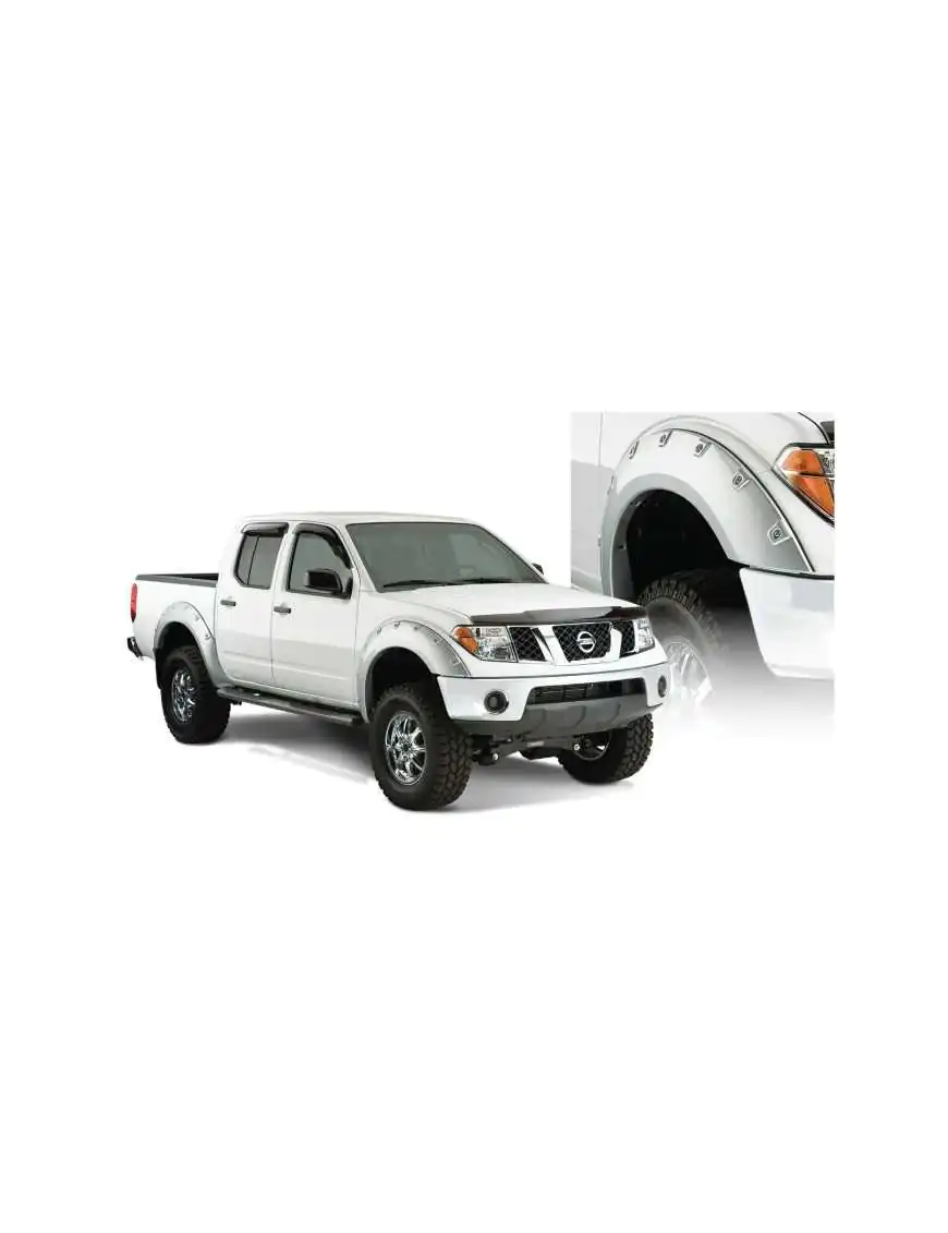 Fender Flares BUSHWACKER - Nissan Navara Long Bed 05-14