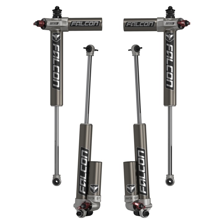 Zestaw Amortyzatorów Falcon 3.3 Fast Adjust Piggyback lift 4-6'' Teraflex - Jeep Wrangler JK 07-18