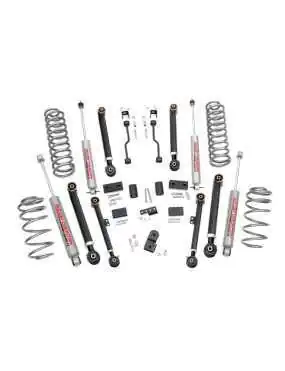 4" Rough Country X-Flex Lift Kit Suspension - Jeep Grand Cherokee ZJ