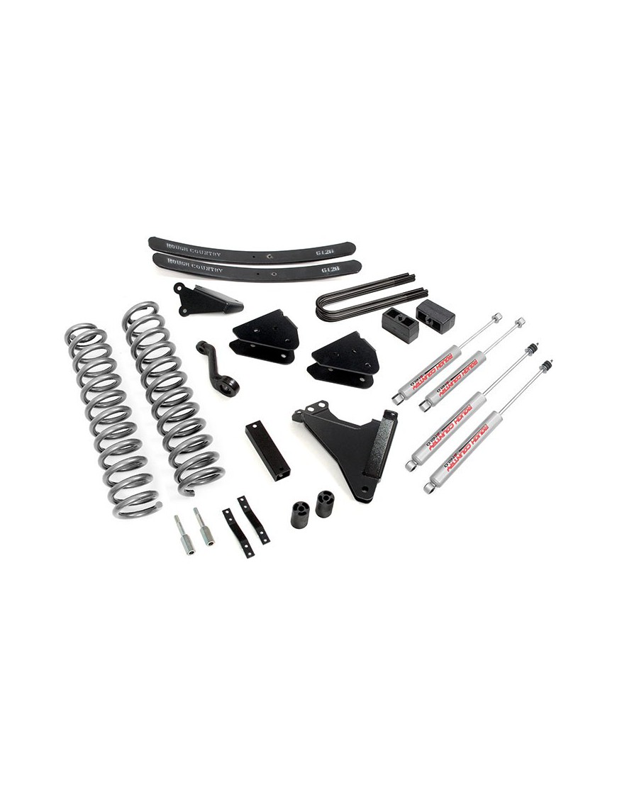 6" Rough Country Lift Kit - Ford F250 4WD 05-07
