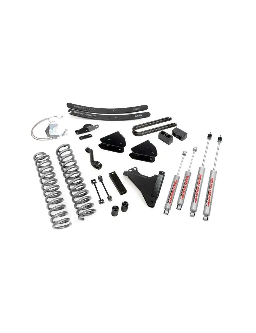 6" Rough Country Lift Kit - Ford F250 4WD 08-10