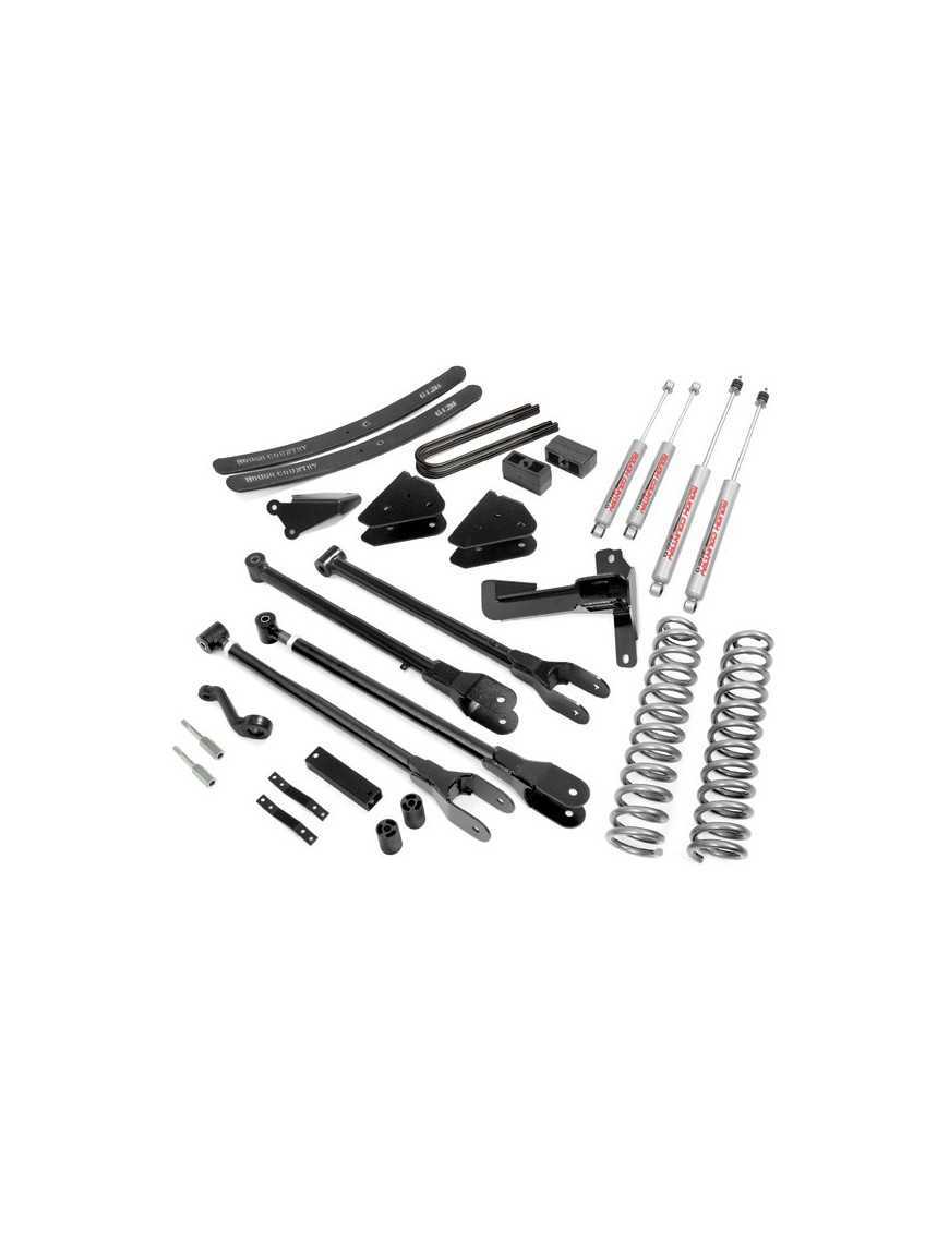 6" Rough Country Lift Kit PRO - Ford F250 4WD 05-07