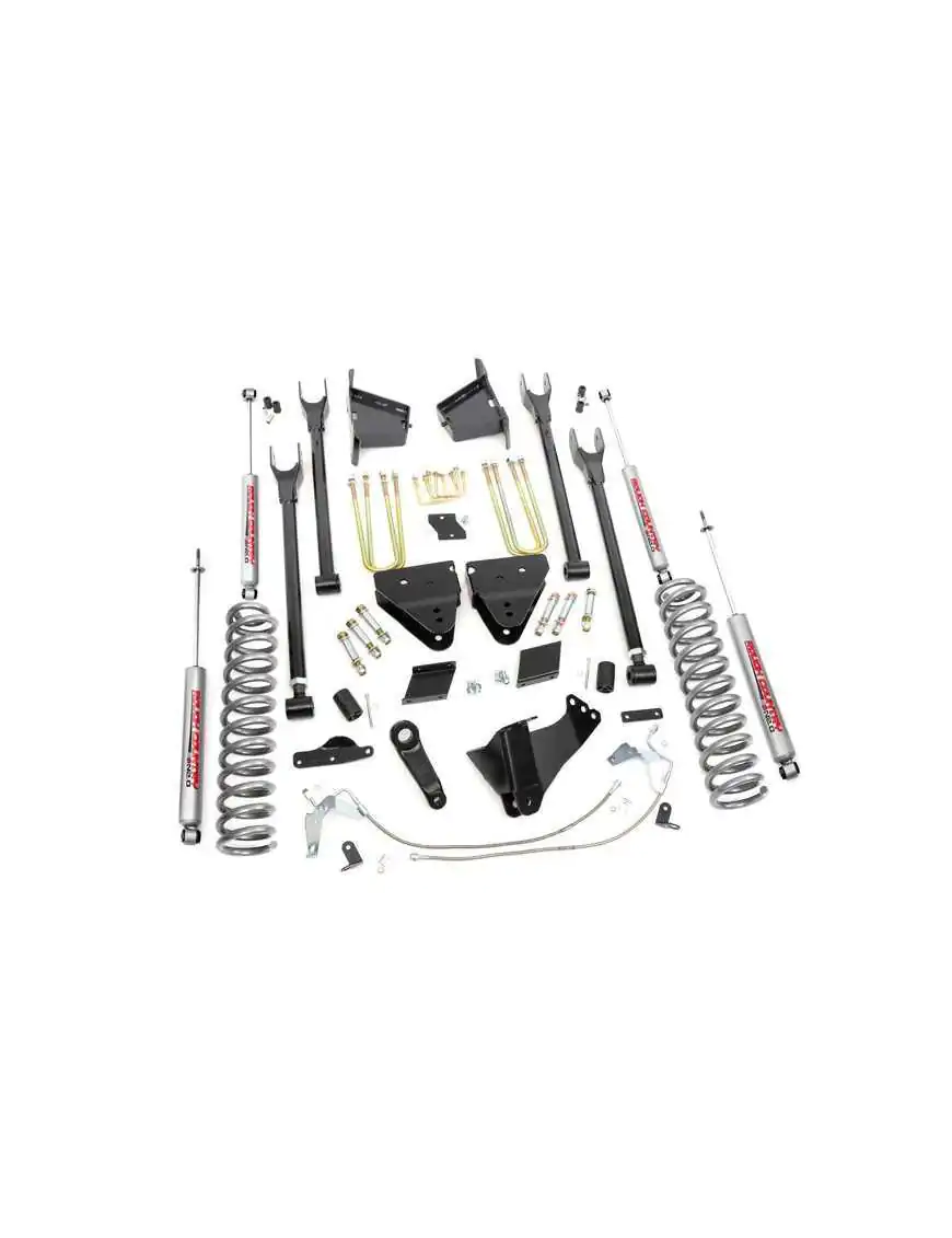 6" Rough Country Lift Kit PRO - Ford F250 4WD 11-14