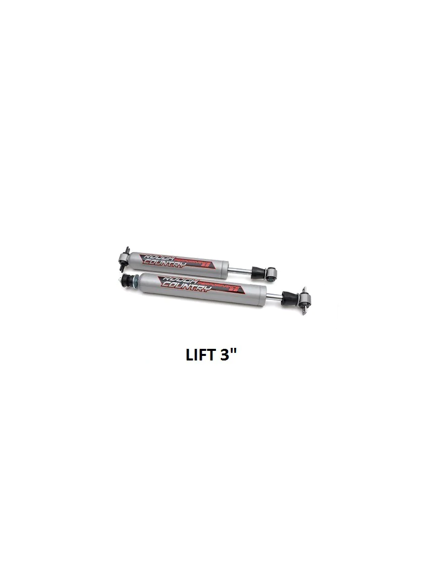 Shock Absorber, Front Rough Country Performance 2.2 Lift 3" - Jeep Cherokee XJ