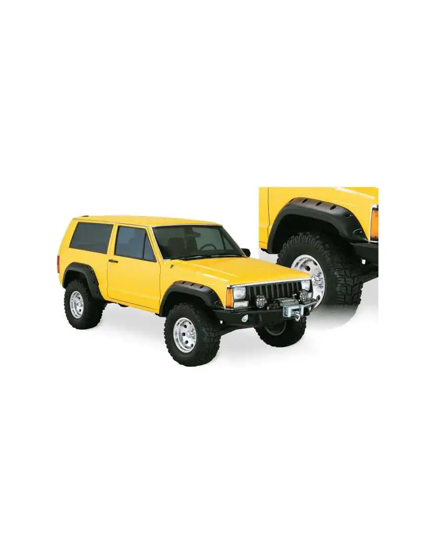 Fender Flares BUSHWACKER Cut-Out Style - Jeep Cherokee XJ 2 Door