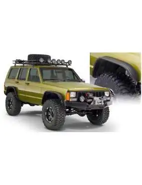 Fender Flares BUSHWACKER Flat Style - Jeep Cherokee XJ