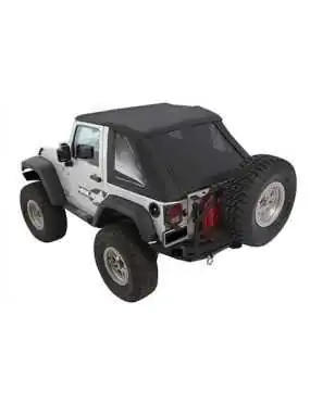 Soft Top SMITTYBILT Frameless Roof - Jeep Wrangler JK 2-door